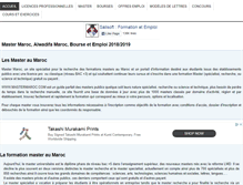 Tablet Screenshot of master-maroc.com